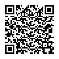 QR-код для номера телефона +12037198675