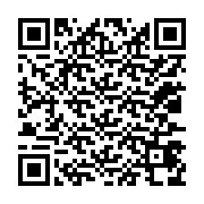 Kode QR untuk nomor Telepon +12037478079