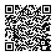 Código QR para número de teléfono +12037480695