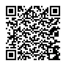 Kode QR untuk nomor Telepon +12037482125