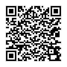 Código QR para número de teléfono +12037490425