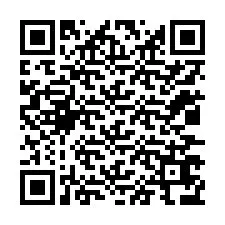 QR-код для номера телефона +12037676291