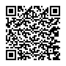 Codice QR per il numero di telefono +12037756972