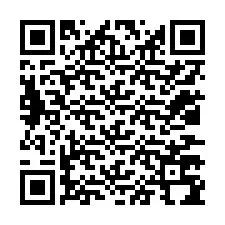 QR-koodi puhelinnumerolle +12037794989