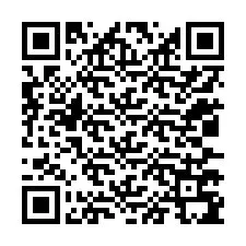 QR-code voor telefoonnummer +12037795234