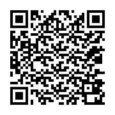 QR kód a telefonszámhoz +12037820259