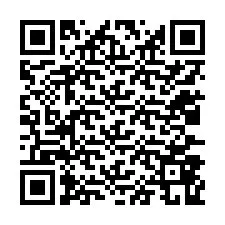 Kode QR untuk nomor Telepon +12037869366