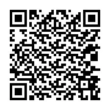 Codice QR per il numero di telefono +12037869370