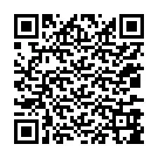 QR-код для номера телефона +12037985014