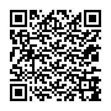 QR-koodi puhelinnumerolle +12037985015