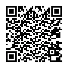 Código QR para número de teléfono +12038000603