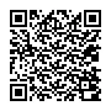 QR код за телефонен номер +12038000613