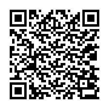 QR-koodi puhelinnumerolle +12038033138