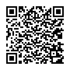 Código QR para número de teléfono +12038202512