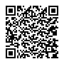 QR-Code für Telefonnummer +12038204142