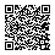 QR kód a telefonszámhoz +12038362237