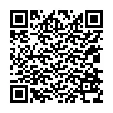 Código QR para número de teléfono +12038538360