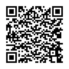 Código QR para número de teléfono +12038648992