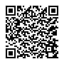 Código QR para número de telefone +12038650358