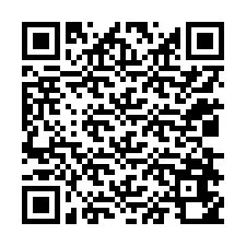 QR-koodi puhelinnumerolle +12038650364