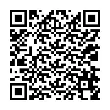 QR Code สำหรับหมายเลขโทรศัพท์ +12038658528