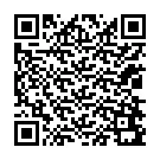 QR-код для номера телефона +12038691265