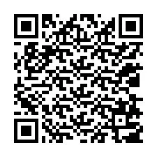 Código QR para número de telefone +12038707528