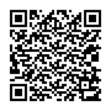 Kode QR untuk nomor Telepon +12038713430