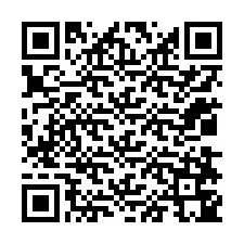 Kode QR untuk nomor Telepon +12038745245