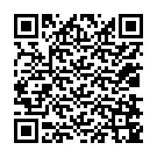 Kode QR untuk nomor Telepon +12038745249