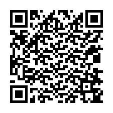 QR-код для номера телефона +12038745250