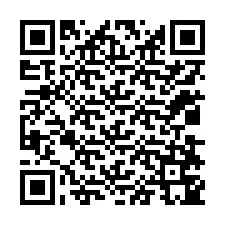 Kode QR untuk nomor Telepon +12038745251