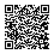 Código QR para número de telefone +12038747532