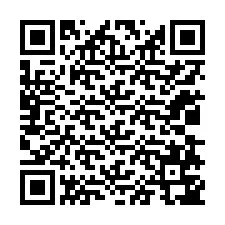 Código QR para número de telefone +12038747535