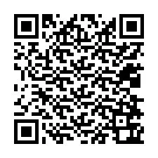 Código QR para número de telefone +12038762263