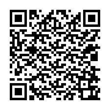 QR Code สำหรับหมายเลขโทรศัพท์ +12038762264