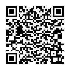 QR-koodi puhelinnumerolle +12038762270