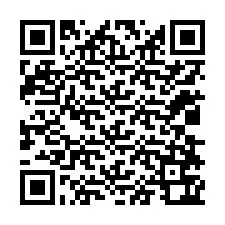 QR-code voor telefoonnummer +12038762271