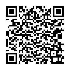 QR-koodi puhelinnumerolle +12038762275