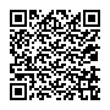 Código QR para número de teléfono +12038769108