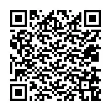 QR-code voor telefoonnummer +12038769117