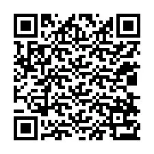 QR код за телефонен номер +12038773624