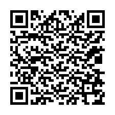 QR код за телефонен номер +12038774191