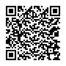 Kode QR untuk nomor Telepon +12038774195