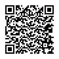 QR-Code für Telefonnummer +12038774577