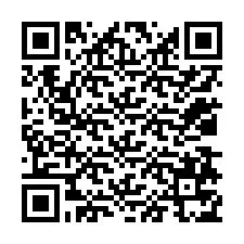 Código QR para número de telefone +12038775589