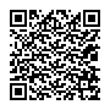 QR код за телефонен номер +12038775595