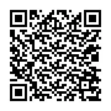 QR-Code für Telefonnummer +12038777394