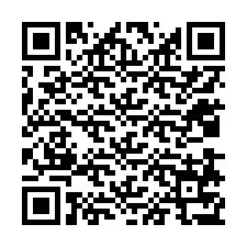 Codice QR per il numero di telefono +12038777402