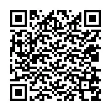 QR код за телефонен номер +12038778066